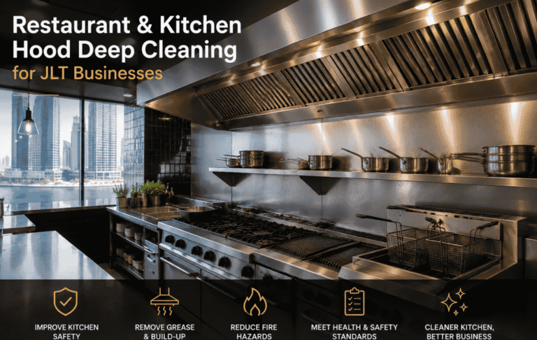 Restaurant & Kitchen Hood Deep Cleaning for JLT Businesses