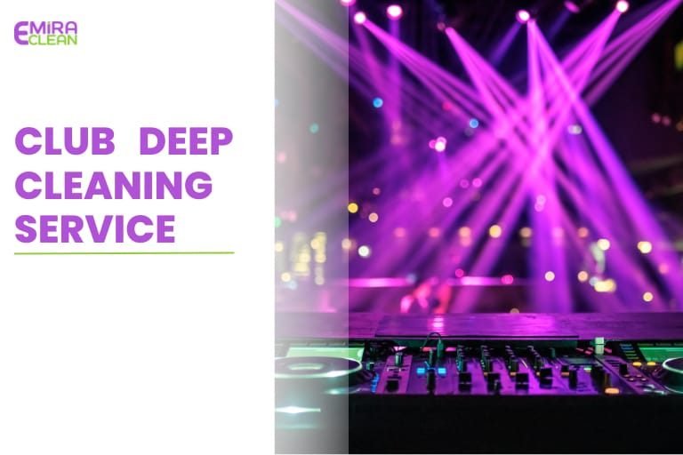 Professional club deep cleaning services for nightlife and entertainment venues