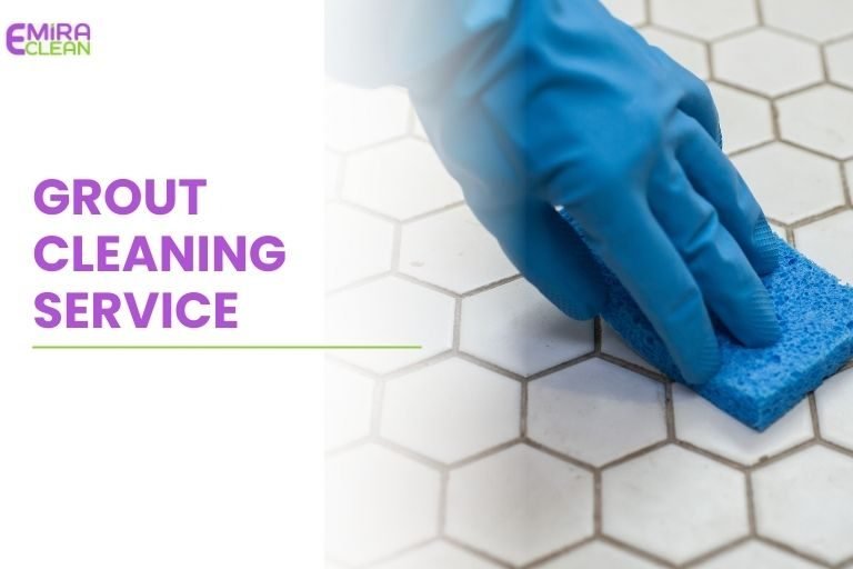 Professional grout cleaning service in dubai removing stains from tile grout