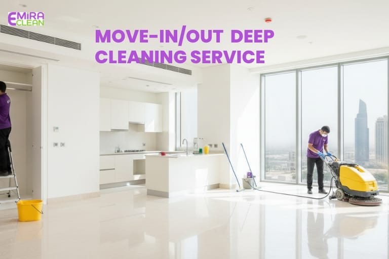 Professional move-in and move-out deep cleaning services for empty homes