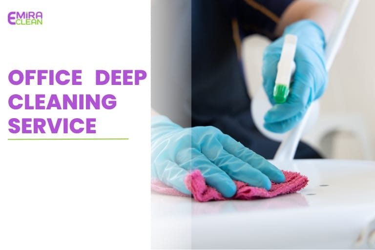 Professional office deep cleaning services in Dubai for corporate workspaces