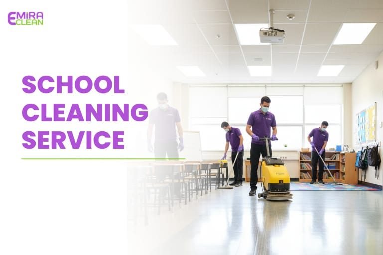 School deep cleaning services in Dubai for classrooms and learning areas